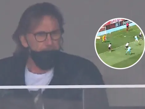 Así reaccionó Ricardo Gareca tras gran falló de Alejandro Hohberg en la final