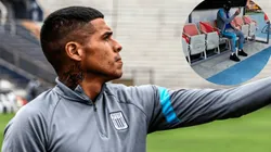 Emotivo momento: Ángelo Campos realizó videollamada con familiar antes del partido