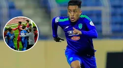 Christian Cueva casi se va a los golpes: las amenazas, los empujones y todo el descontrol