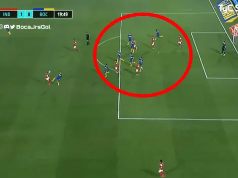 ¿Error infantil? Luis Advíncula habilitó insólitamente en el gol de Independiente