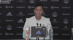 Renato Tapia brindó conferencia de prensa en el Celta de Vigo.