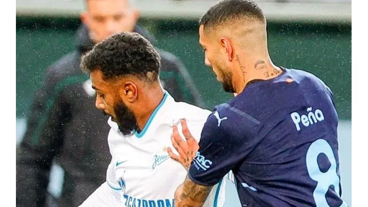Sergio Peña fue titular en el empate 1-1 del Malmo contra el Zenit de San Petersburgo