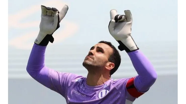 José Carvallo es el portero titular de Universitario de Deportes.