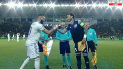 Benzema y Dulanto participaron en el sorteo inicial.