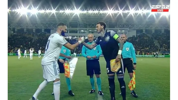 Benzema y Dulanto participaron en el sorteo inicial.