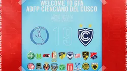 Cienciano del Cusco se unió a importante asociación internacional de equipos