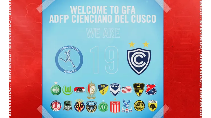 Cienciano del Cusco se unió a importante asociación internacional de equipos