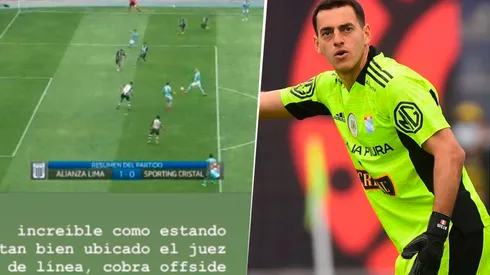 Alejandro Duarte enfadado en redes sociales: "Increíble como cobra offside"