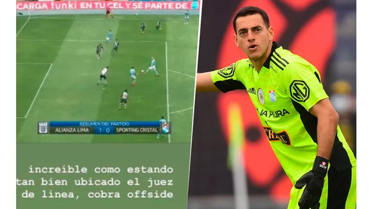 Alejandro Duarte enfadado en redes sociales: "Increíble como cobra offside"
