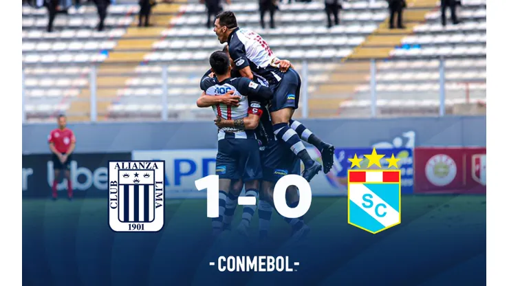 CONMEBOL destacó el triunfo de Alianza Lima frente a Sporting Cristal