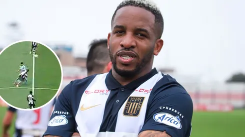 ¡Castigaron el talento! Farfán realizó un gran lujo a Merlo, pero Gonzales lo frenó con terrible falta