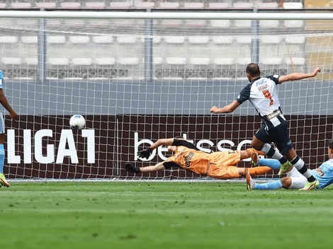 Hernán Barcos y la definición más exacta de su gol contra Sporting Cristal