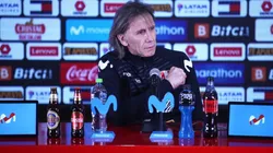Ricardo Gareca cerró el año con una conferencia de prensa en la Videna.