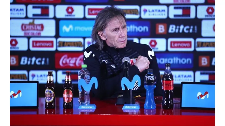 Ricardo Gareca cerró el año con una conferencia de prensa en la Videna.