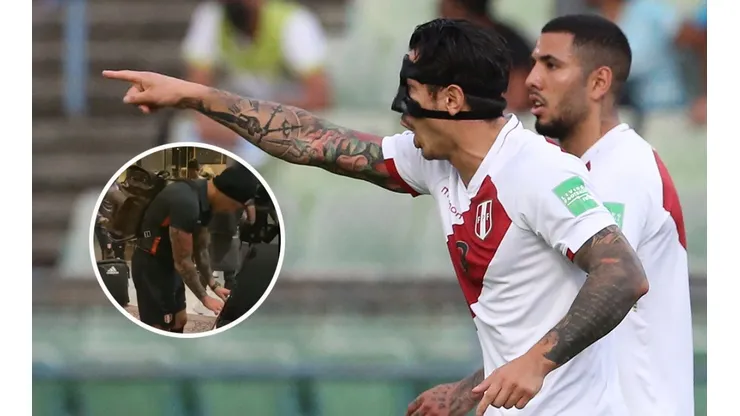 Gianluca Lapadula celebró los dos triunfos de la Selección Peruana a ritmo de piano