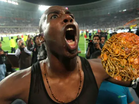 'Cuto' Guadalupe y un divertido firmado: "La sopa seca se come más rica cuando gana Perú".