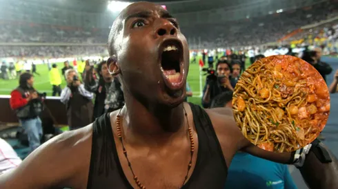 'Cuto' Guadalupe y un divertido firmado: "La sopa seca se come más rica cuando gana Perú".