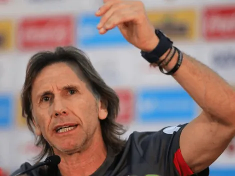 Conferencia de Ricardo Gareca con el balance de las 'Eliminatorias Qatar 2022'