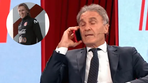 Oscar Ruggeri llamó en vivo durante programa de ESPN a Ricardo Gareca y le pidió esto