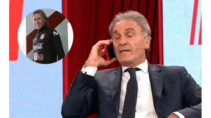 Oscar Ruggeri llamó en vivo durante programa de ESPN a Ricardo Gareca y le pidió esto