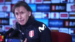 Ricardo Gareca brindó una conferencia de prensa para dar por finalizado el año de la Selección.