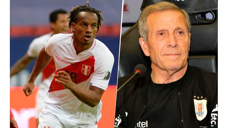 El día que el 'Maestro' Tabárez exaltó las virtudes de André Carrillo