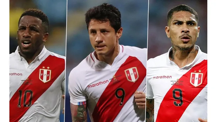 Farfán, Lapadula y Guerrero son atacantes de la Selección Peruana.