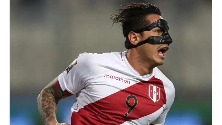 Lapadula celebra su gol frente a Bolivia. Foto: Getty