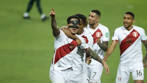 Gianluca Lapadula abrió el marcador en el Nacional contra Bolivia.
