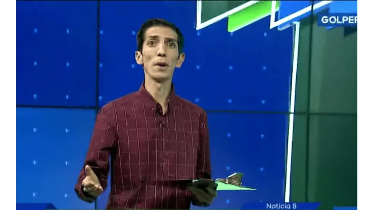 Giancarlo Granda es conductor y narrador en GolPerú.