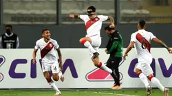 Gianluca Lapadula metió su primer gol en las eliminatorias sudamericanas.