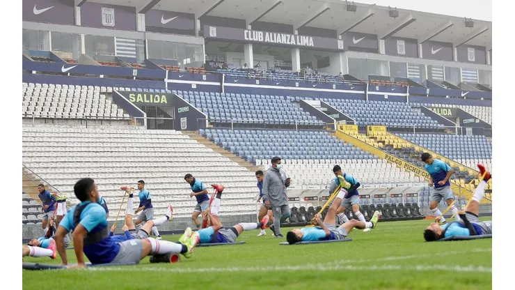 Alianza Lima suele entrenar en las intalaciones del Alejandro Villanueva.