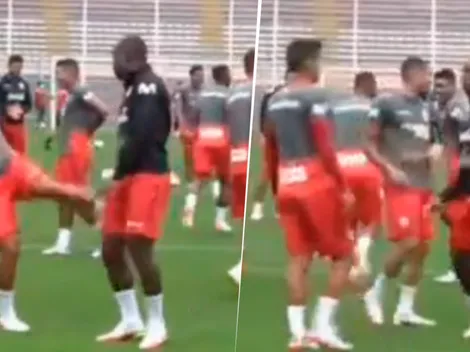 Situación tensa entre 'los Luis': Advíncula y Abram se agarraron a patadas durante entrenamiento