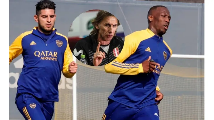 Ricardo Gareca se refirió al presente de los peruanos de Boca Juniors.