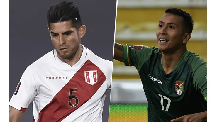 Perú vs. Bolivia por las Eliminatorias Conmebol. (Fotos: Getty Images).