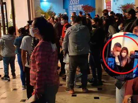 Misma procesión: Paolo Guerrero y Alondra García Miró paralizaron centro comercial