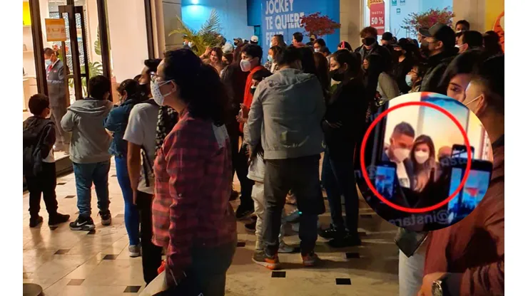 Misma procesión: Paolo Guerrero y Alondra García Miró paralizaron centro comercial