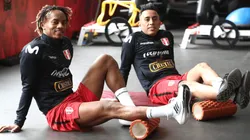 'Chocolate' desde Arabia: Christian Cueva y André Carrillo se sumaron a los trabajos