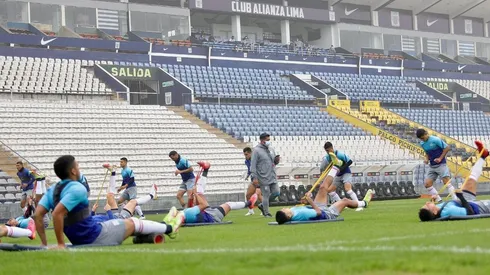 Alianza Lima debería estar preparándose en Matute para los últimos dos partidos.