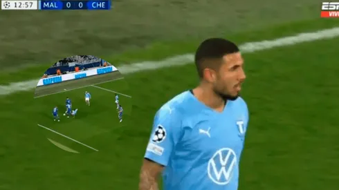 Sergio Peña despierta elogios de ESPN tras maravilloso robo de balón contra Chelsea