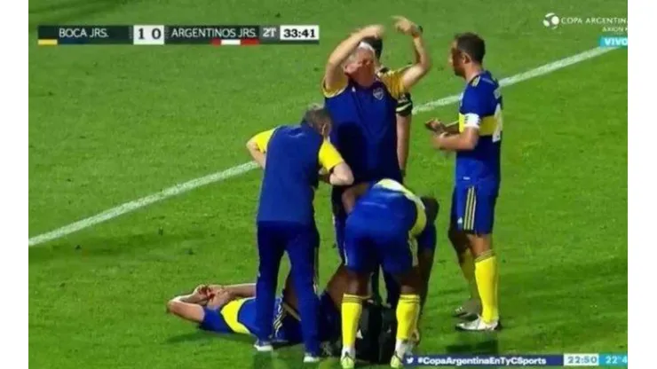Carlos Zambrano estuvo hasta los 35' del segundo tiempo y no recibió goles.