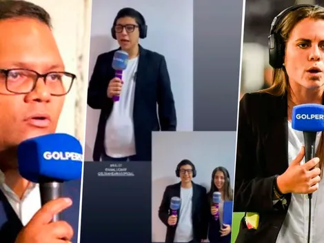 Hinchas peruanos se vistieron por Halloween como 'El Tanke' Arias y Analú Rodríguez