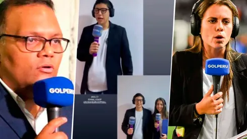 Hinchas peruanos se vistieron por Halloween como 'El Tanke' Arias y Analú Rodríguez