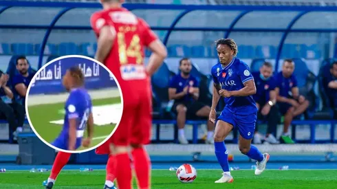 André Carrillo puso el 1-0 que adelantó a su equipo en la Liga Árabe.