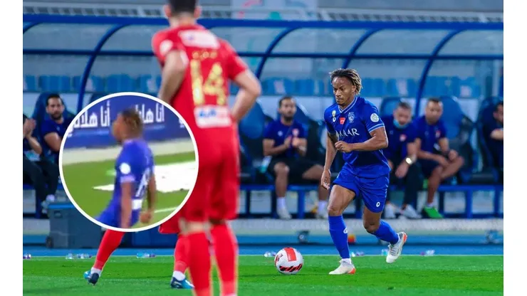 André Carrillo puso el 1-0 que adelantó a su equipo en la Liga Árabe.