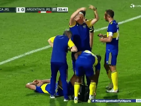 Se encienden las alarmas: Carlos Zambrano salió lesionado en la victoria de Boca Juniors