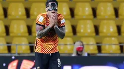 Lapadula compartió particular imagen por Halloween con clara referencia a Perú