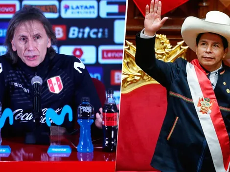 Ricardo Gareca a Pedro Castillo: "El estadio es el que menos aforo, ojalá incrementen la capacidad"