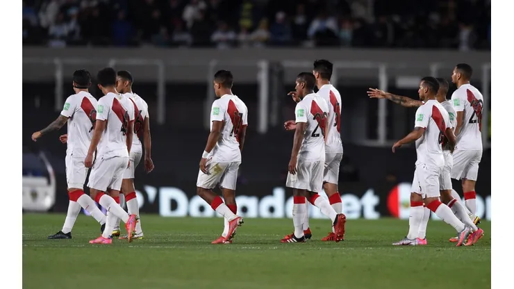 Perú en la derrota contra Argentina por 2-0. Foto: Getty