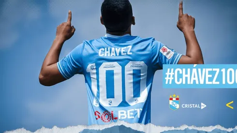 Gianfranco Chávez llegó a su partido 100 con Sporting Cristal: "Estoy muy feliz por ser hincha"